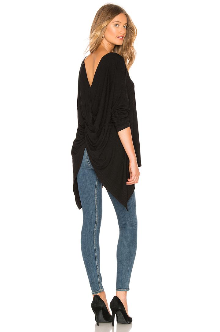 Rib Knot Back Top