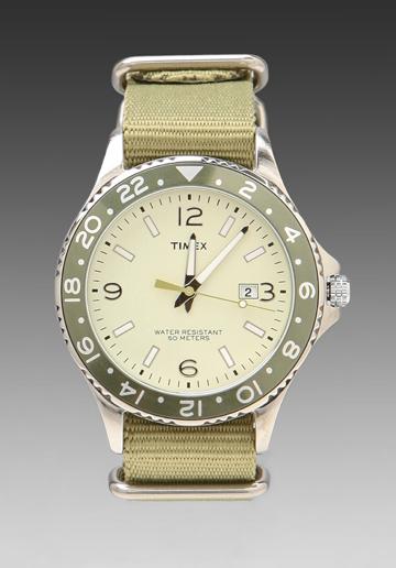 Timex Watch In Green