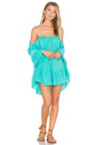 Cold Shoulder Gauze Dress