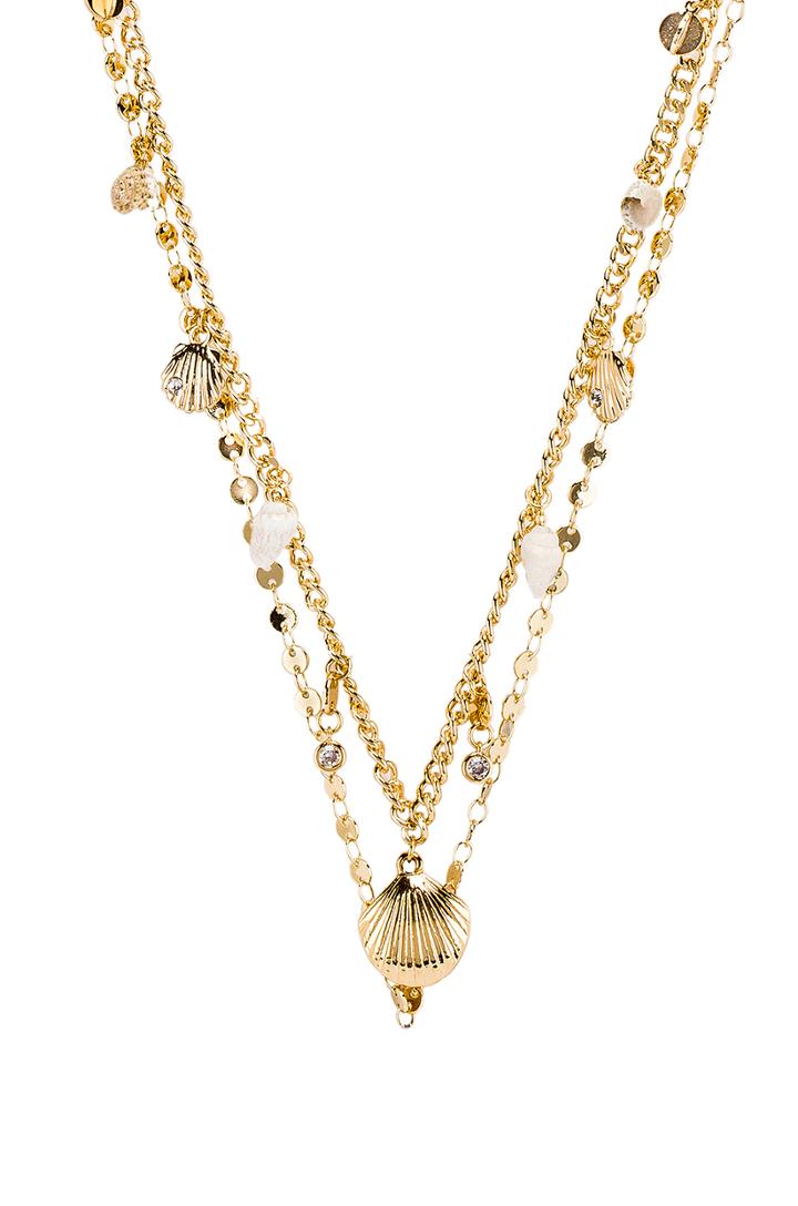 Layered Shell Belly Chain