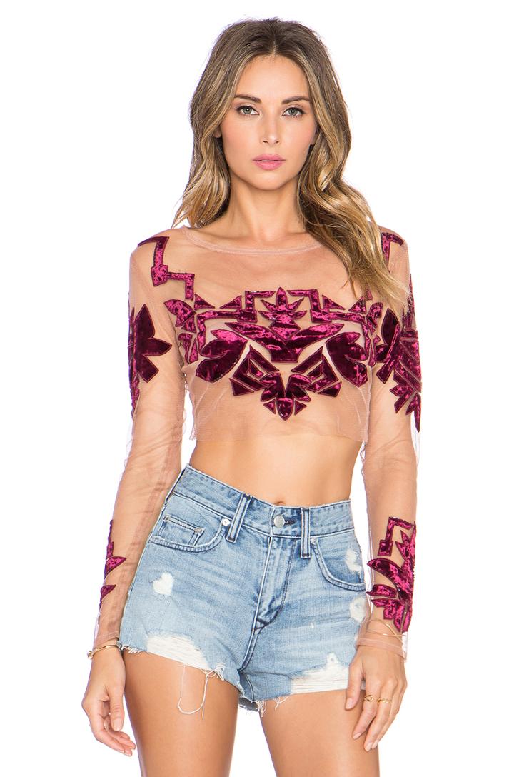 Vienna Crop Top