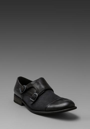 Rogue Double Trouble Double Monk Strap In Black