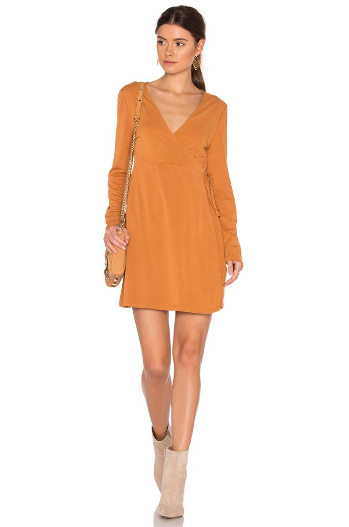 We Were Young Wrap Dress