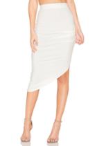 Ruched Midi Skirt