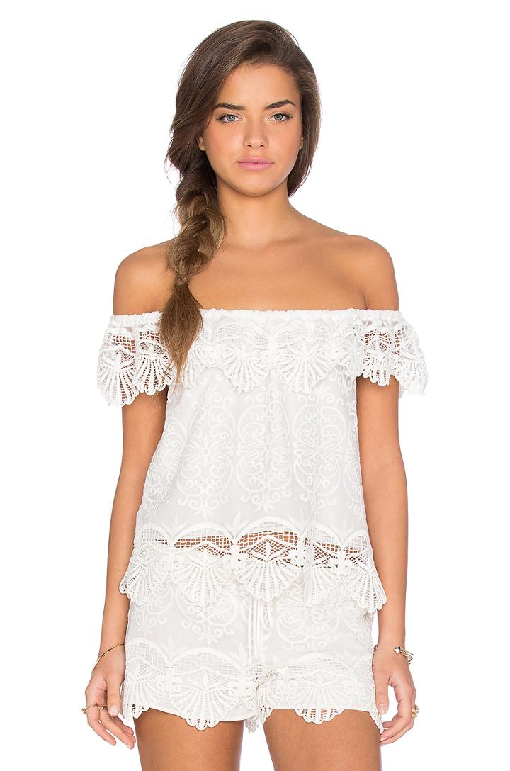 Seashell Off Shoulder Blouse