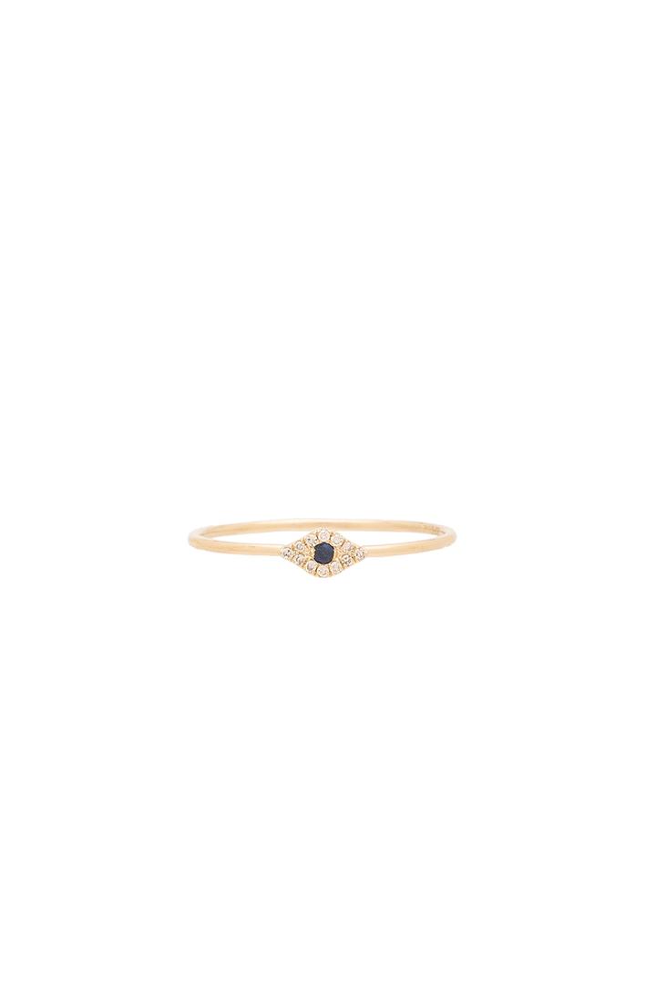 Mini Evil Eye Stack Ring