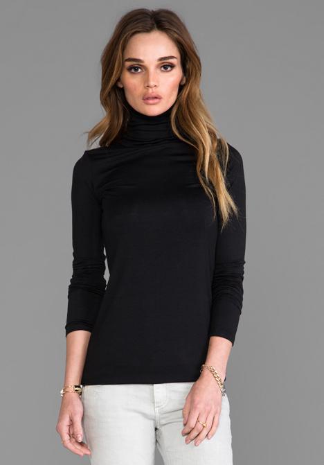 Rachel Pally Basic Turtleneck In Black