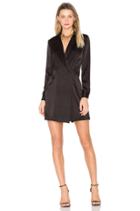 Satin Shirt Dress