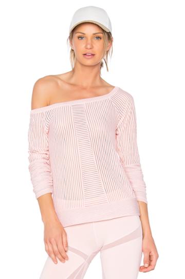 Stripe Mesh Tee
