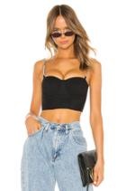Raven Chain Strap Bustier