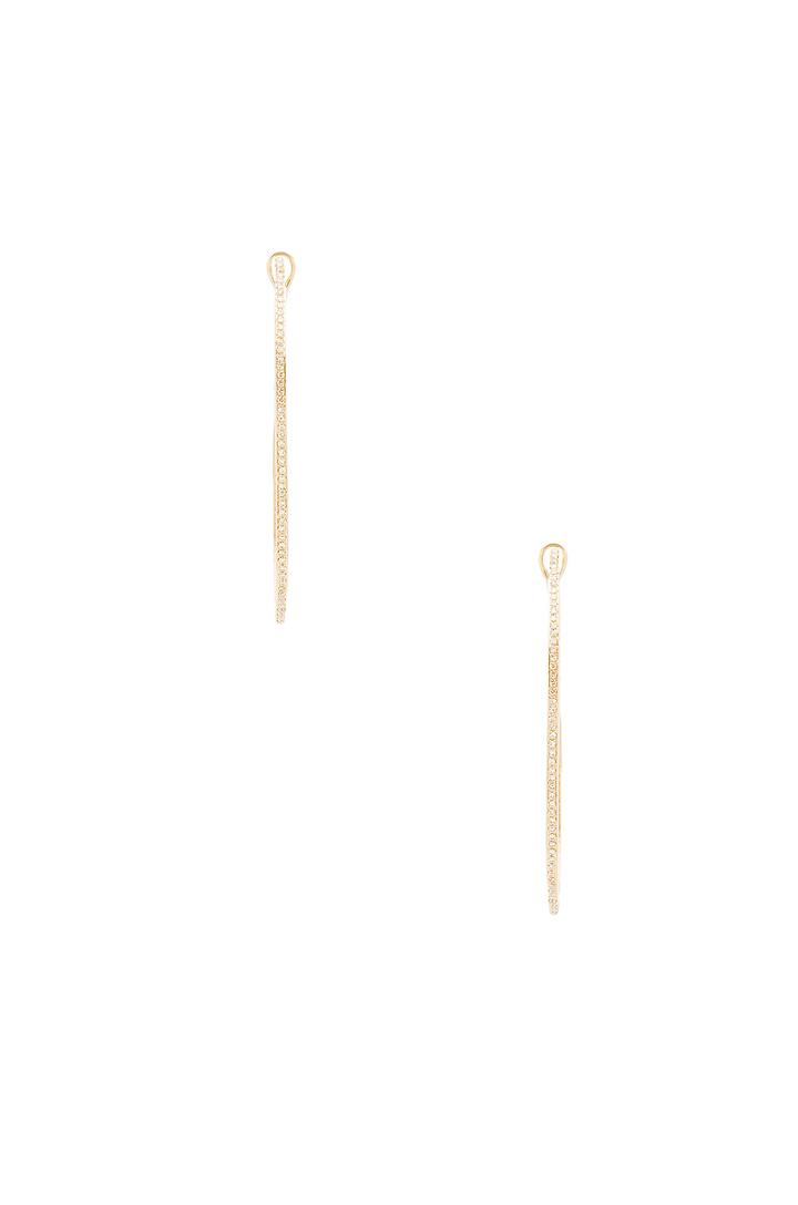 Oval Hoop Earring