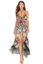 Strappy Wrap Dress