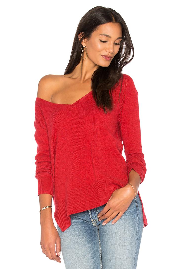 Pointelle Detail Sweater