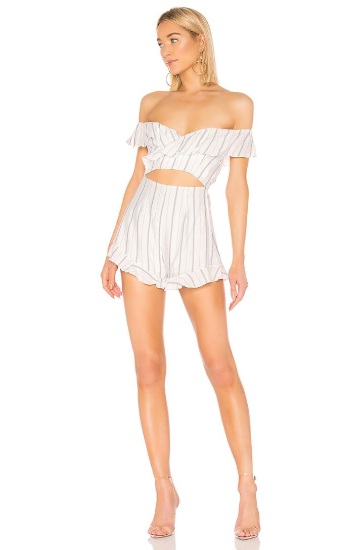 Sarah Off Shoulder Romper