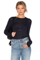 Loose Long Sleeve Crew Neck Top