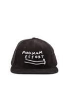 Minimum Effort Cap