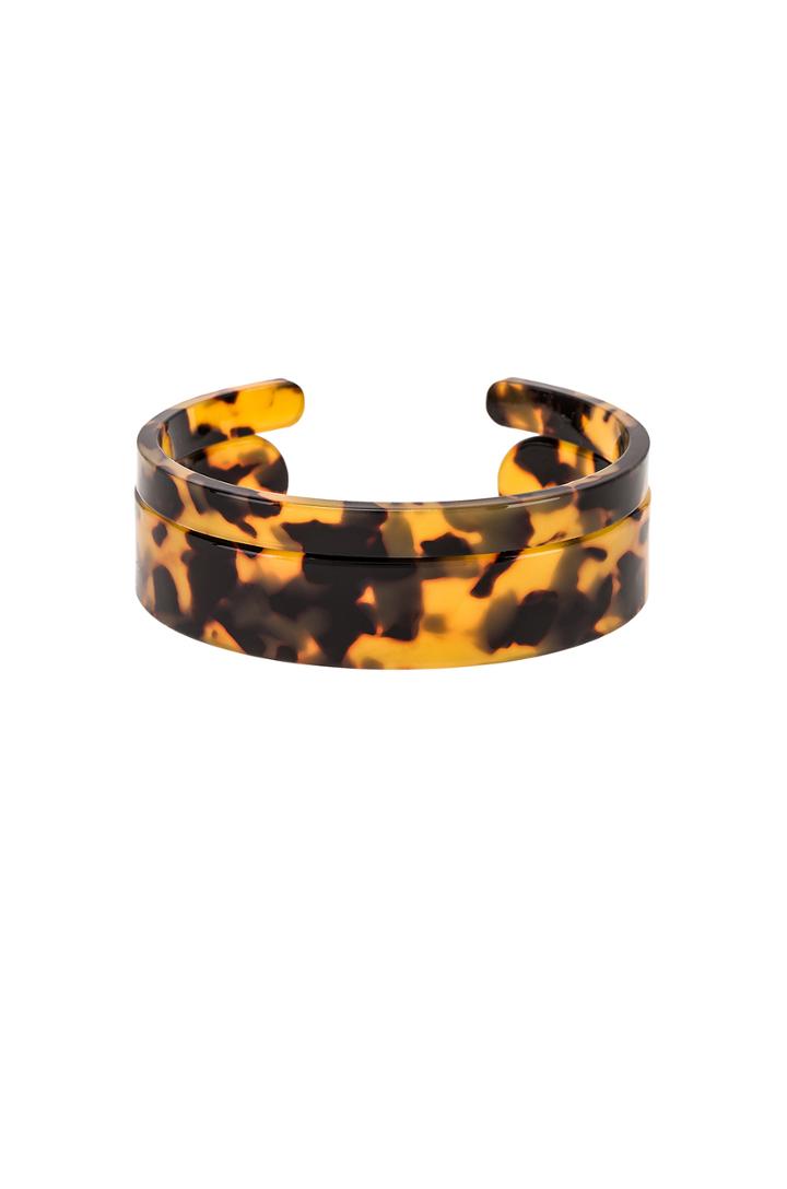 Emma Lucite Cuff Bracelet Set