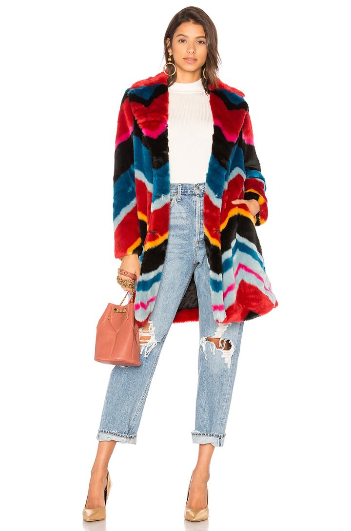 Roth Faux Fur Coat