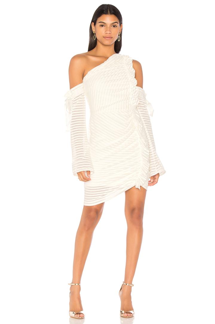 Avila One Shoulder Rouched Dress