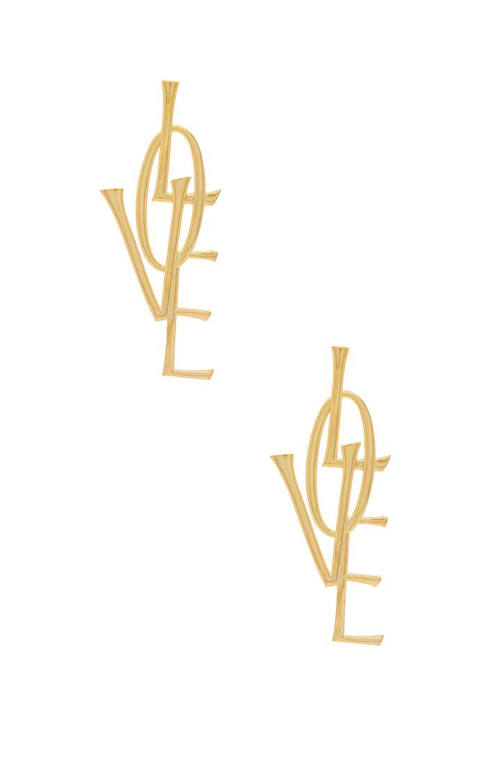 X Revolve Love Earring