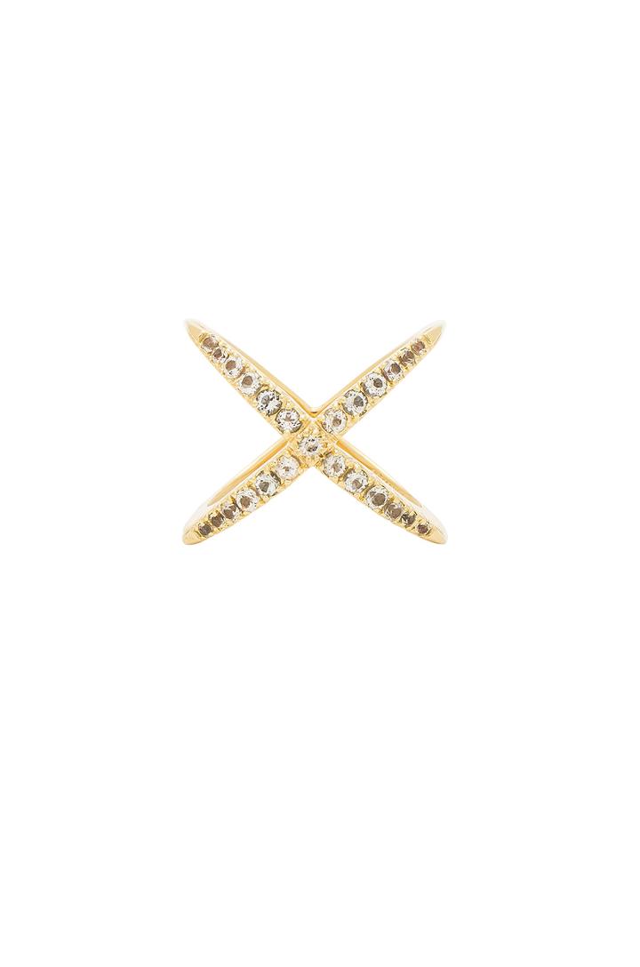 Windrose Pave Ring