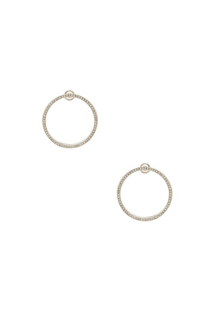 Drama Double Hoop Earring