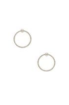 Drama Double Hoop Earring