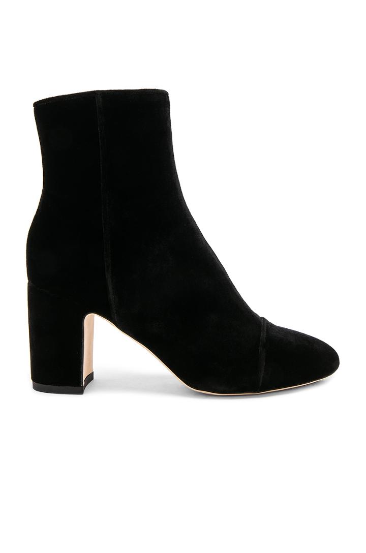 Ally Velvet Bootie