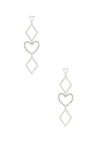 The Dotted Heart Statement Earrings