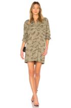 Stretch Cotton Shirt Dress