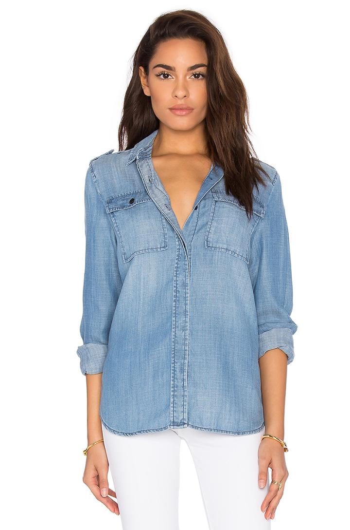 Le Military Button Up