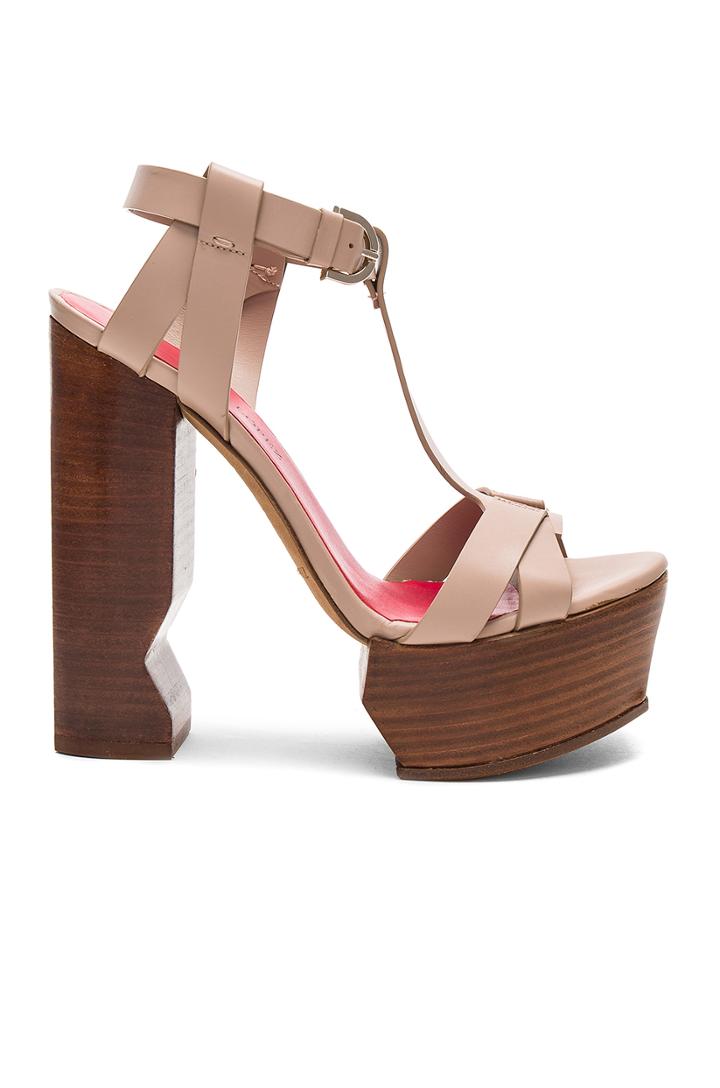 Caged Platform Heel