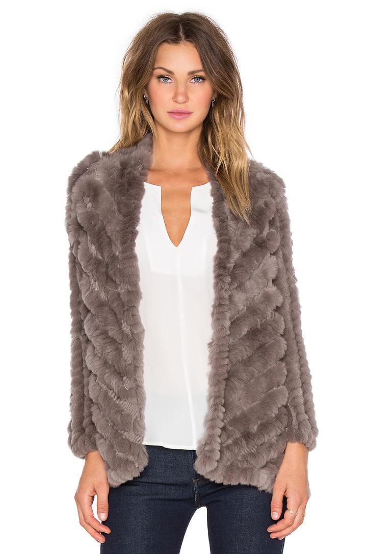 Tilda Rabbit Fur Jacket