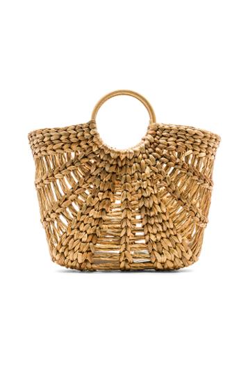 Large Greek Raffia Bag