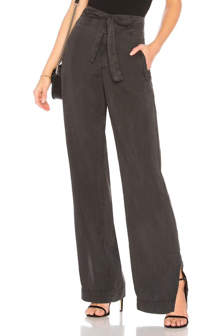 Belted Wide Leg Pant