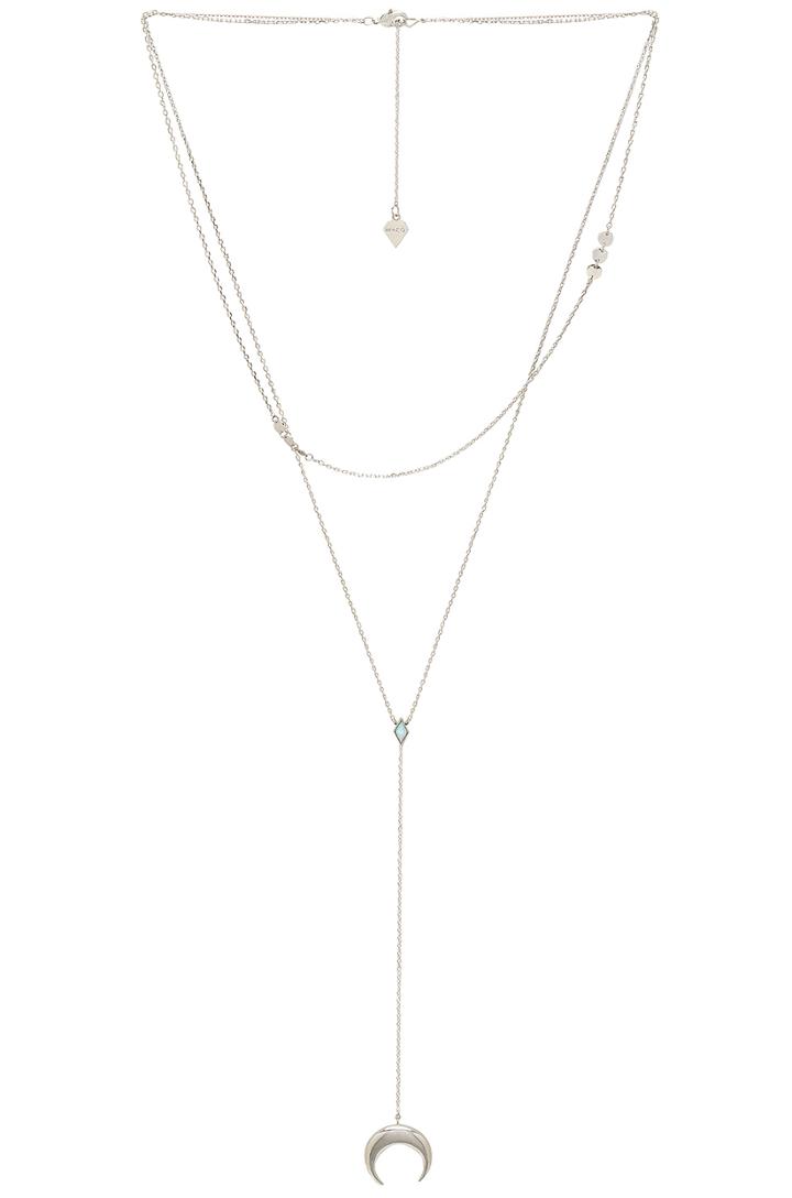 Crescent Diamante Necklace