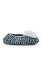 Ballerina Fur Pom Slipper
