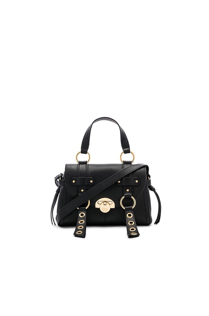 Allen Mini Leather Satchel