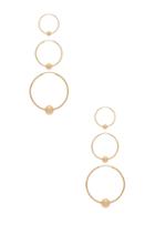 Single Ball Earring Set