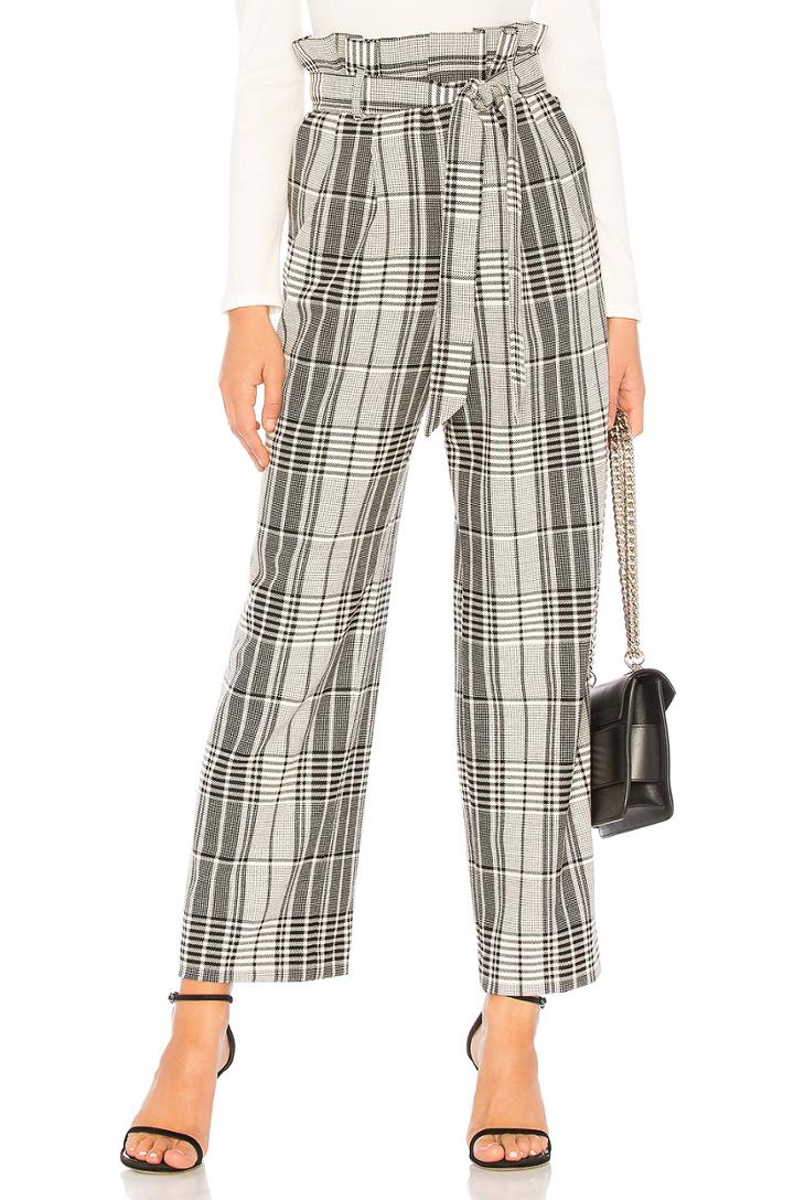 Farrel Paper Bag Pleated Pant
