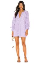 Justina Tie Sleeve Dress