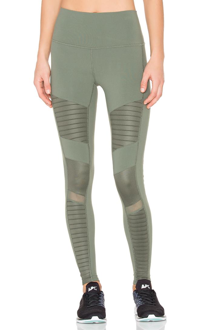 High Waist Moto Legging