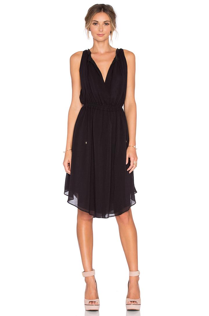 Sleeveless Gathered Dress