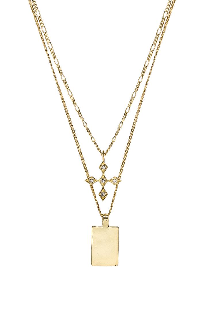 The Diamond Kite Dog Tag Necklace