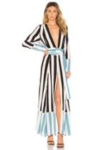 Contrast Maxi Cardigan Dress