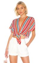 Lydia Tie Front Top