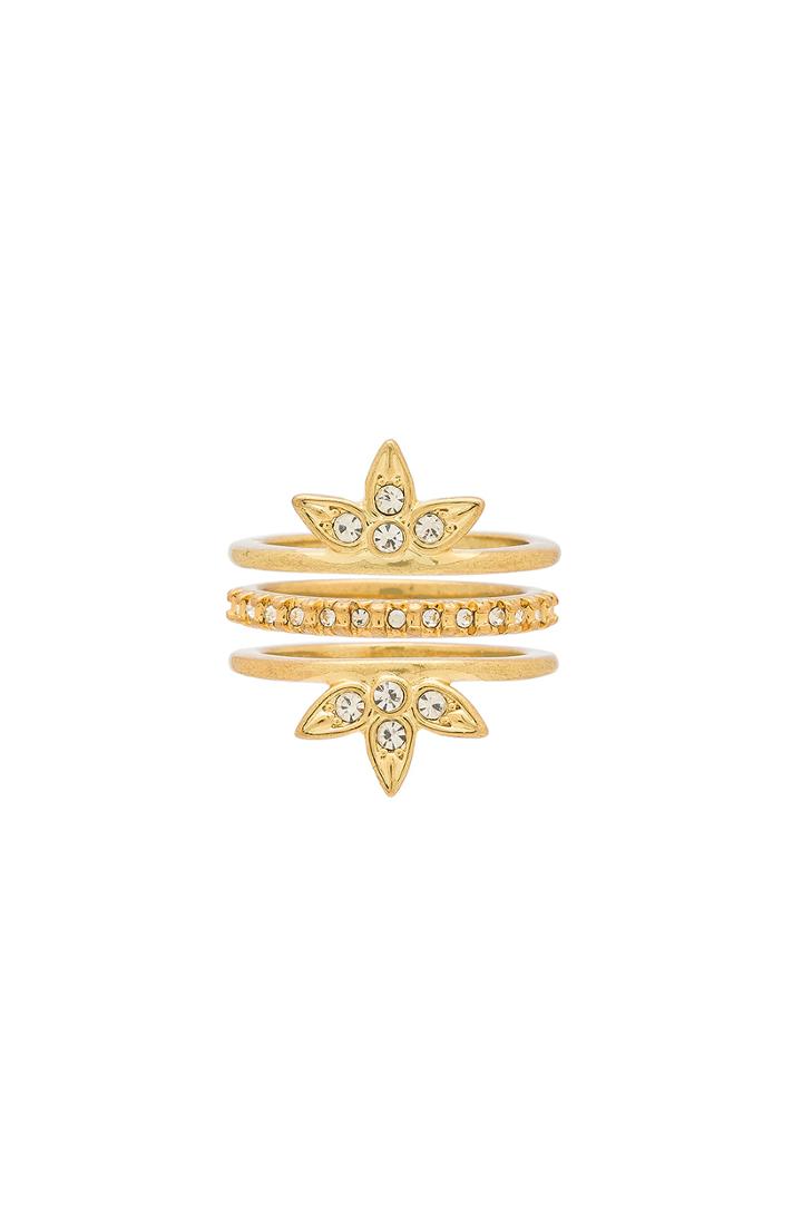 Posie Pave Ring Set