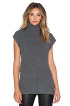 Turtleneck Sleeveless Sweater