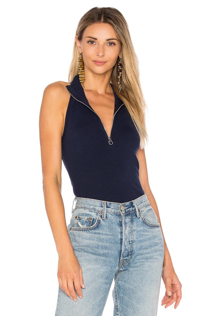 Sleeveless Cutaway Top