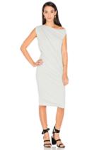 One Shoulder Draped Dress